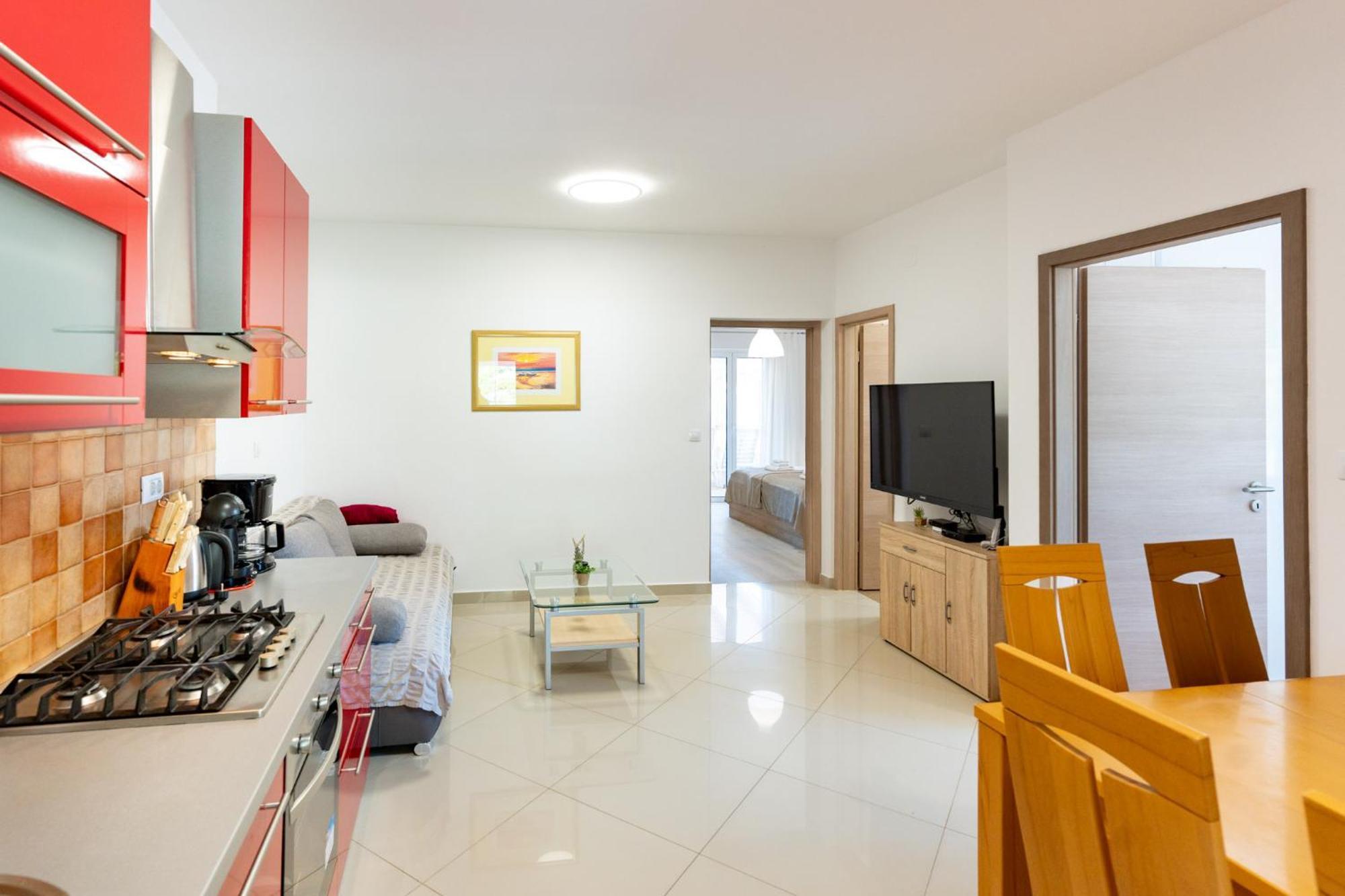 Foric Apartments With Outdoor Heated Pool Раб Екстер'єр фото